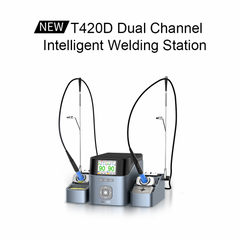 AiXun T420D 200W Dual Channel Soldering Station with T245/T210 Handles