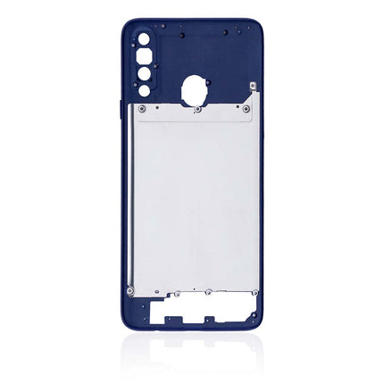 For Samsung Galaxy A20s/A207F Middle Frame Blue(Premium OEM)(SKU:1482728)
