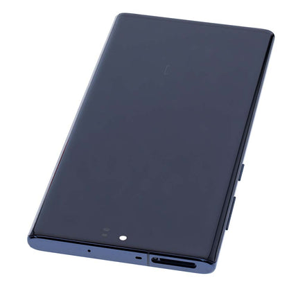 For Samsung Galaxy Note 10/N970F OLED assembly With Frame Blue(Refurbished)(SKU:1379572)