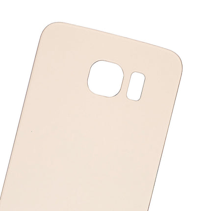 For Samsung Galaxy S6/G920 Back Cover(No Logo) Gold(Aftermarket Plus)(SKU:1087211)