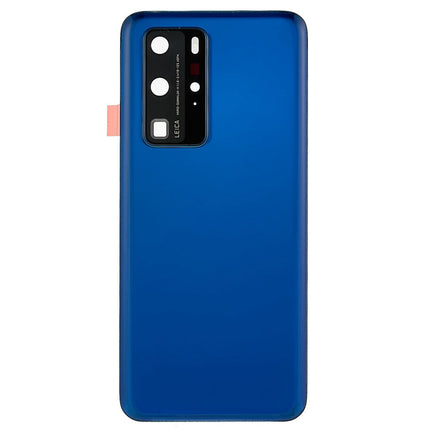 For Huawei P40 Pro Back Cover With Camera Cover Blue(Aftermarket Plus)(SKU:1480800)