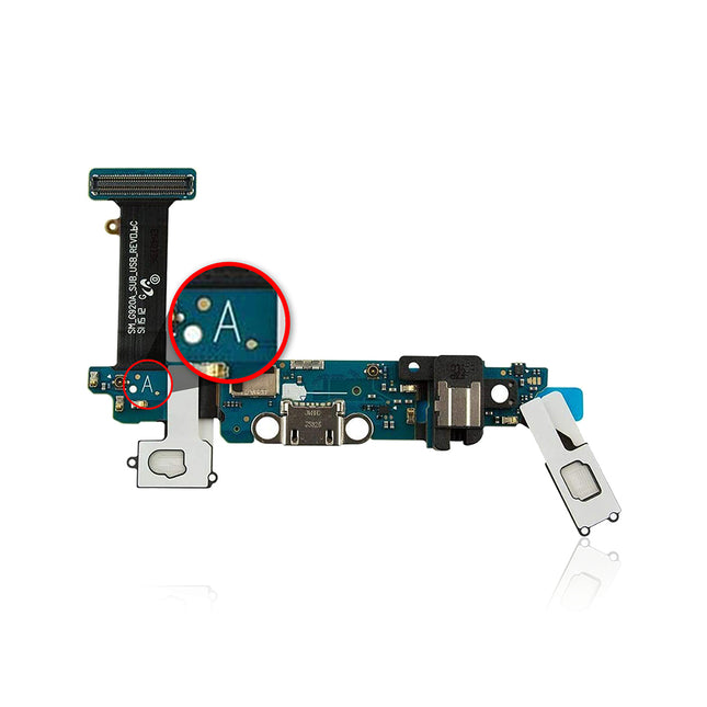 For Samsung Galaxy S6/G920/G920A | Charge Port Flex Cable | (Premium OEM)