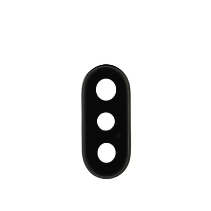 For iPhone X | Camera Lens With Frame/Sticker | Black(Premium OEM)