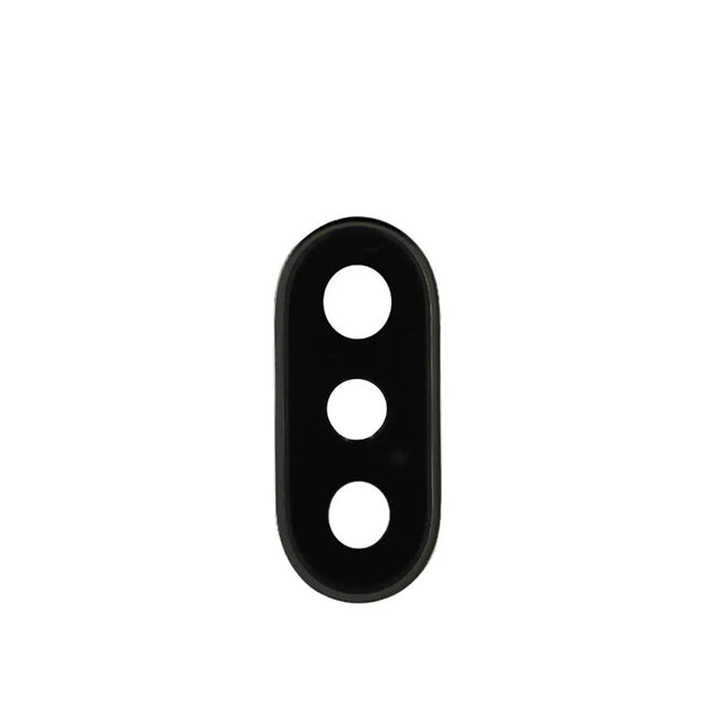 For iPhone X | Camera Lens With Frame/Sticker | Black(Premium OEM)