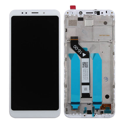 For Xiaomi Redmi 5 Plus | LCD Assembly With Frame | White(Refurbished)
