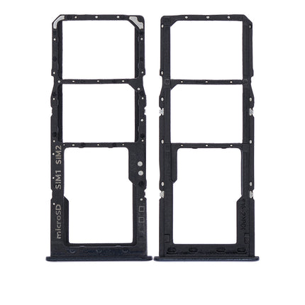 For Samsung Galaxy A30s/A307F/A50S Sim Card Tray/Dual Sim Card Black(Premium OEM)(SKU:1359121)