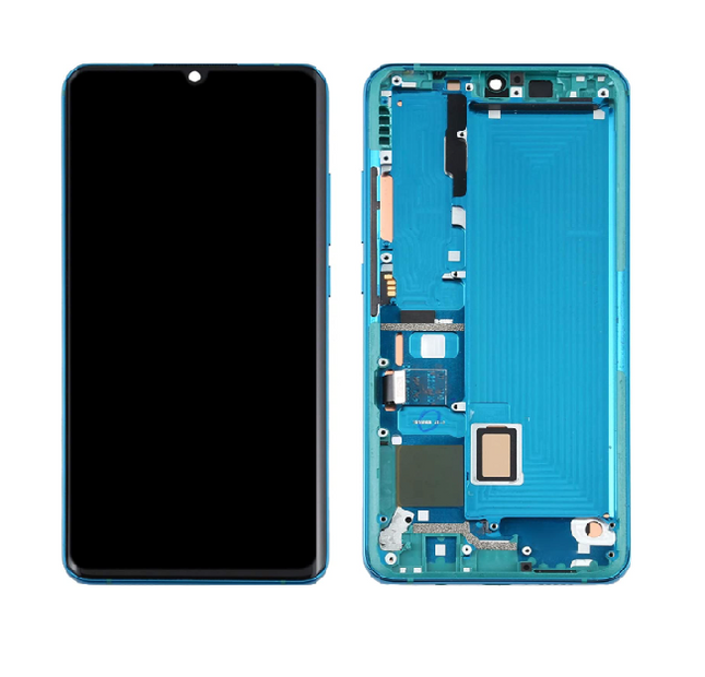 For xiaomi Note 10/Mi Note 10 Lite/Mi Note 10 Pro/CC9 Pro | LCD Assembly With Frame | Green(Premium OEM)