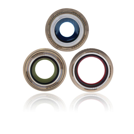For iPhone 13 pro/13 Pro Max Camera Lens With Frame/Sticker Gold(Premium OEM)(SKU:1479097)