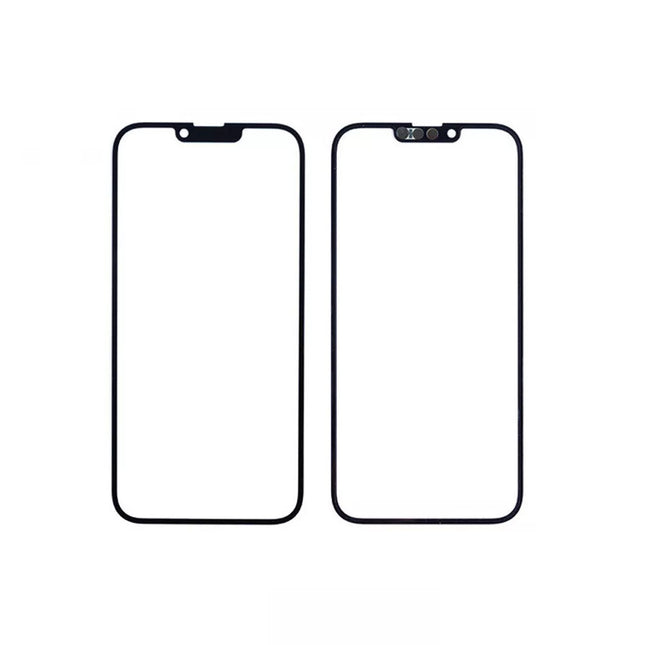 For iPhone 14 Plus | Front Glass Lens With OCA | Black(Aftermarket Plus)