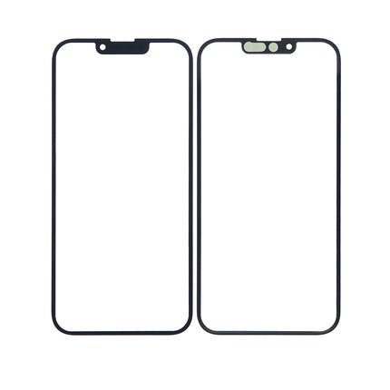For iPhone 13/13 Pro | Front Glass/Lens With OCA | Black(Aftermarket Plus)