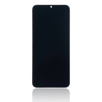 For Samsung Galaxy A03S LCD Assembly With Frame (Small Glass Version) Black (Refurbished)***DE Warehouse***(SKU:1528956)