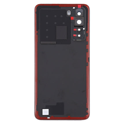 For Huawei P40 Lite 5G Back Cover With Camera Cover Silver(Aftermarket Plus)(SKU:1481831)