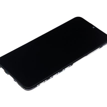 For Samsung Galaxy A03S LCD Assembly With Frame (Small Glass Version) Black (Refurbished)***DE Warehouse***(SKU:1528956)