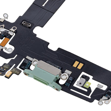 For iPhone 12 Charge Port Flex Cabe Green(Premium OEM)(SKU:1479622)