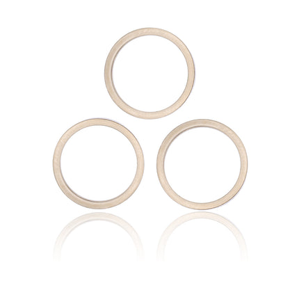 For iPhone 13 pro max Back camera ring/3pcs Gold(Premium OEM)(SKU:1478676)