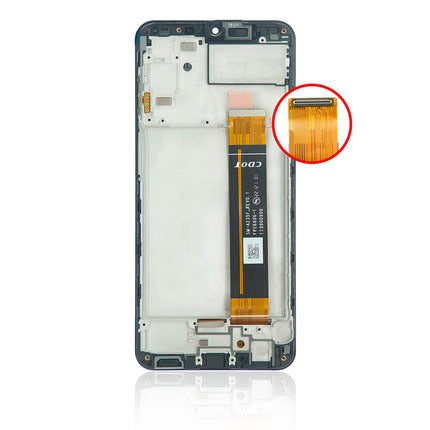For Samsung Galaxy A23 / A235 LCD Assembly With Frame Black ( Refurbished)***DE Warehouse***(SKU:1507135)