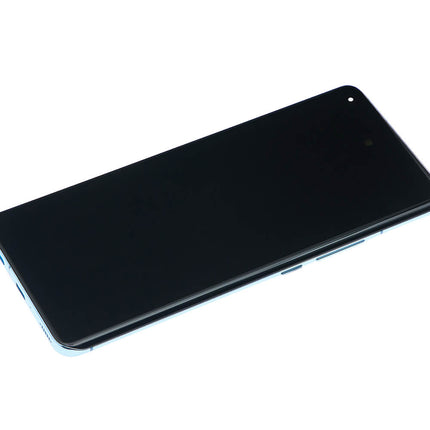 For xiaomi 11 OLED assembly With Frame Blue(Refurbished)(SKU:1479523)