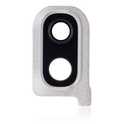 For Samsung Galaxy A40/A405F | Camera Lens With Frame/Sticker | Silver(Premium OEM)
