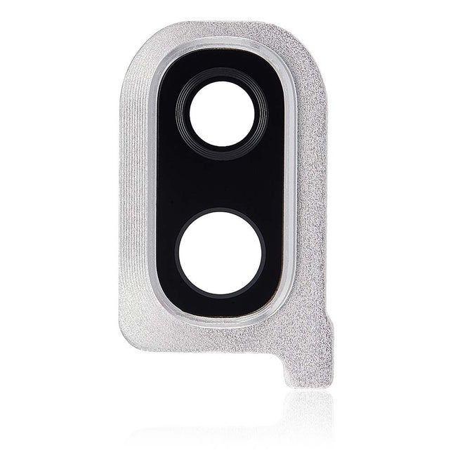 For Samsung Galaxy A40/A405F | Camera Lens With Frame/Sticker | Silver(Premium OEM)