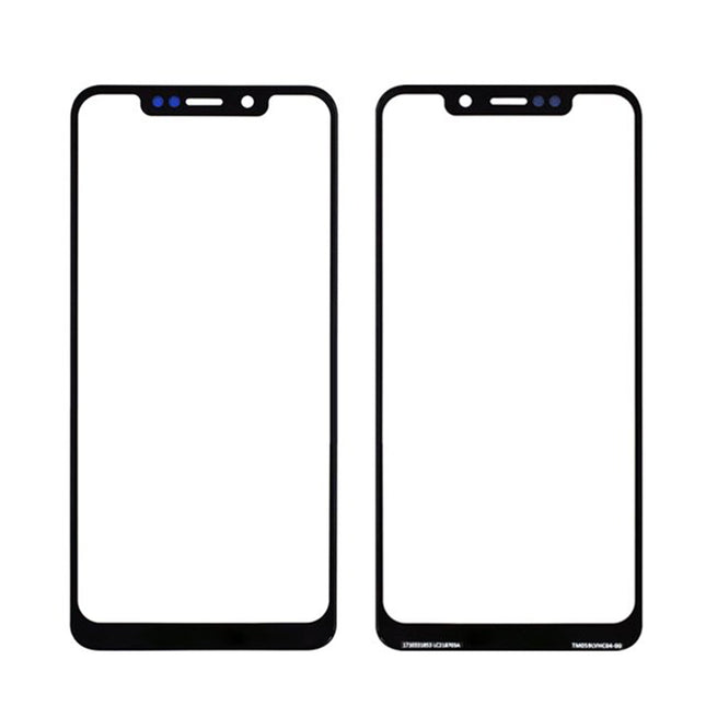 For Motorola One/P30 Play | Front Glass Lens With OCA | Black(Aftermarket Plus)
