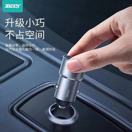 zeqi ZE-C203 Car Charger/3.1A metal/double U(SKU:1497260)
