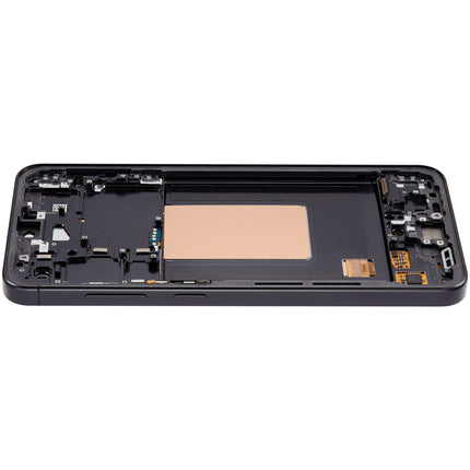 For Samsung Galaxy S24 FE 5G / OLED assembly With Frame Black (Refurbished)(SKU:1562237)