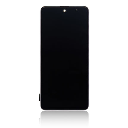 For Samsung Galaxy M31s/M317F OLED assembly With Frame Black(Refurbished)(SKU:1501468)