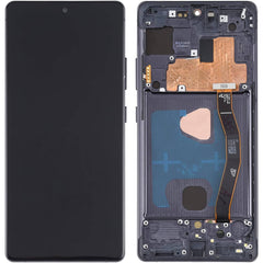 For Samsung Galaxy S10 Lite/G770 OLED Assembly With Frame Black(Aftermarket Plus)(SKU:1506664)