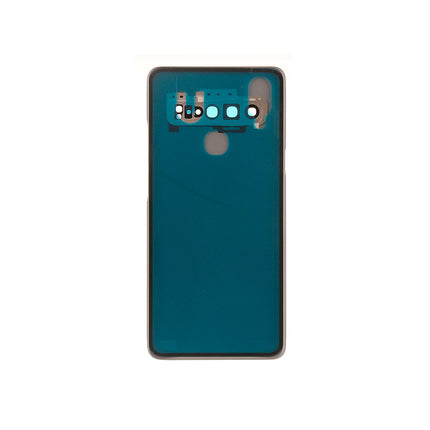 For Samsung Galaxy S10 5G/G977 Back Cover With Camera Cover(No Logo) Black(Aftermarket Plus)(SKU:1463734)