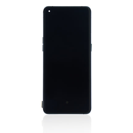 For OPPO Find X3 Pro / OLED assembly With frame / black  (Refurbished)(SKU:1505266)