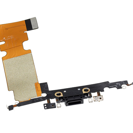 For iPhone 8 plus Charge Port Flex Cable Black (Refurbished)***DE Warehouse***(SKU:1530791)