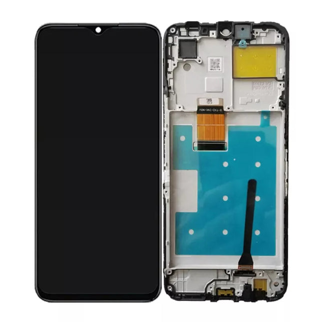 For Honor X8 5G LCD Assembly With Frame Black(Refurbished)(SKU:1506382)