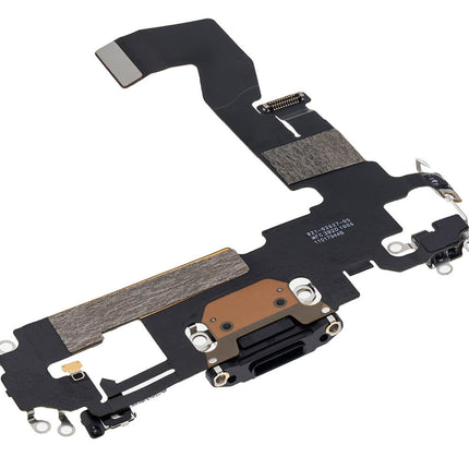 For iPhone 12/12 Pro Charge Port Flex Cabe Black(Refurbished)(SKU:1463965)