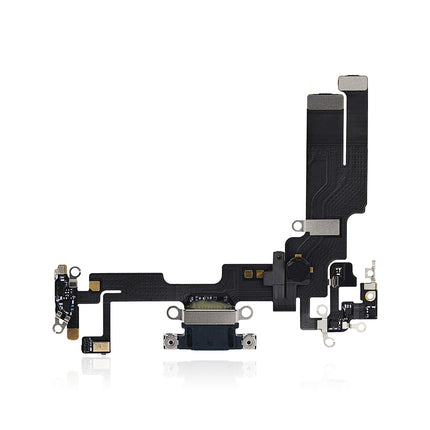 For iPhone 14|Charge Port Flex Cable|Blue(Premium OEM)