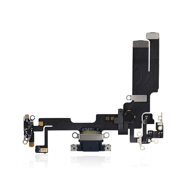 For iPhone 14|Charge Port Flex Cable|Blue(Premium OEM)