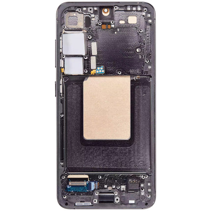 For Samsung Galaxy S24 F version 5G / OLED assembly With frame / black  (Refurbished)(SKU:1562114)
