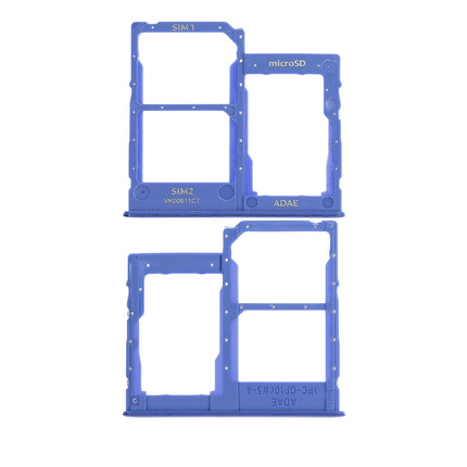 For Samsung Galaxy A41/A415F Sim Card Tray/Dual Sim Card Blue(Premium OEM)(SKU:1474823)