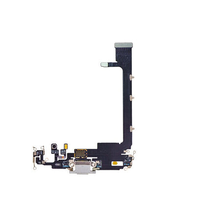 For iPhone 11 Pro Max Charge Port Flex Cable without IC White(Premium OEM)(SKU:1155237)