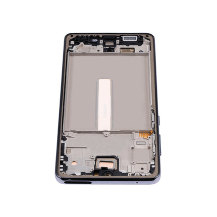For Samsung Galaxy A73 5G 5G / OLED assembly With frame / black  (Refurbished)(SKU:1497749)