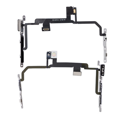For iPhone 8 plus Volume On/Off Flex Cable With Clip (Premium OEM)(SKU:1087392)