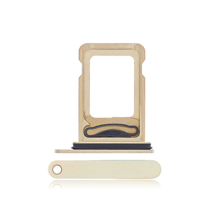 For iPhone 13 pro/13 Pro max Sim Card Tray/Dual Sim Card Gold(Premium OEM)(SKU:1478722)