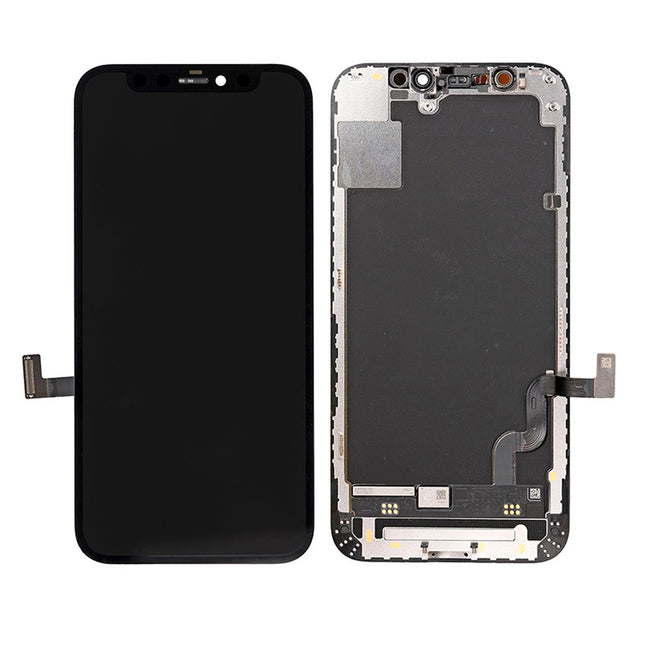 RJ * For iPhone 12 Mini | LCD Assembly | Black / incell COF / IC Removable (Aftermarket ) 