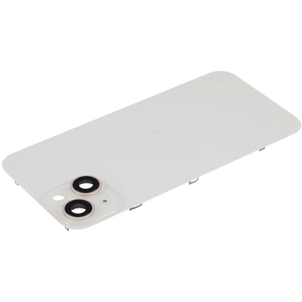 For iPhone 14 Lens for back cover With bracket and back camera lens / Magnetic White (Aftermarket Plus)(SKU:1506293)