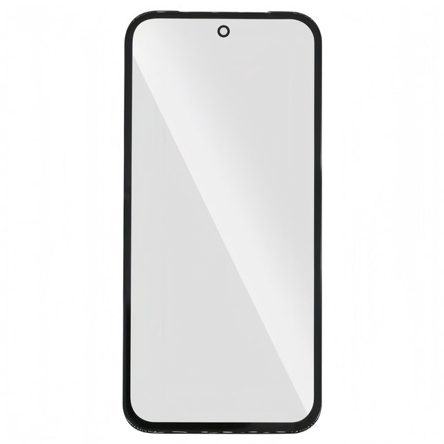 For OnePlus Pixel 8a 5G Screen Lens Glass with OCA Black (SKU:1564277)