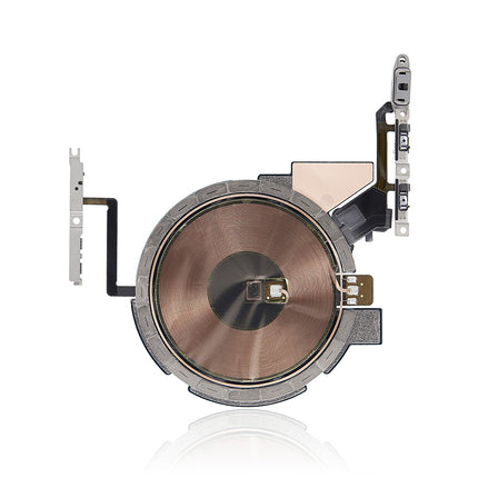 For iPhone 14 pro max|Volume On/Off Flex Cable/With Wireless charging coil(Premium OEM)