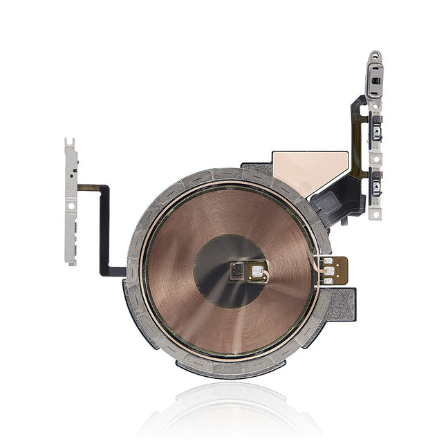 For iPhone 14 pro max|Volume On/Off Flex Cable/With Wireless charging coil(Premium OEM)