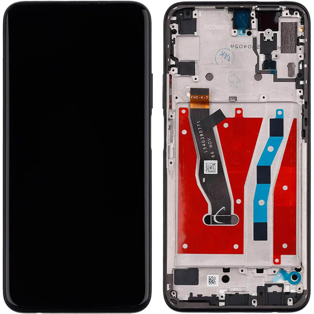 For Honor 9X LCD Assembly With Frame Black(Refurbished)(SKU:1359139)