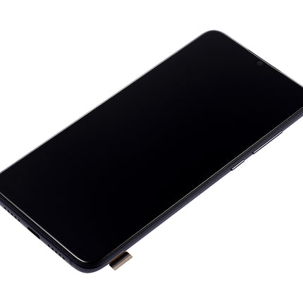 For xiaomi 9 Lite LCD Assembly With Frame Black(Refurbished)(SKU:1236154)