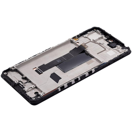 For Xiaomi Redmi Note 12 Pro 4G OLED assembly With Frame Black (Refurbished)(SKU:1528920)