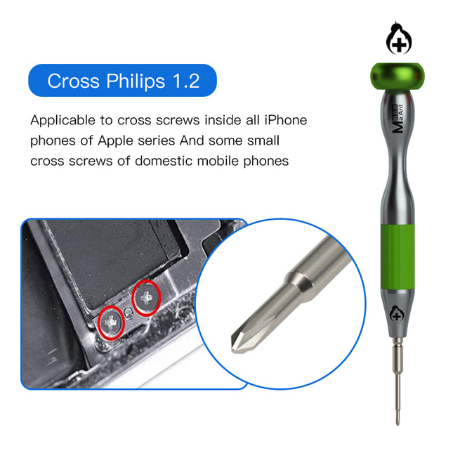 MaAnt MY-903 Ultra Hard High-Precision Antirust S2 Alloy Screwdrivers /Cross-Philips-1.2